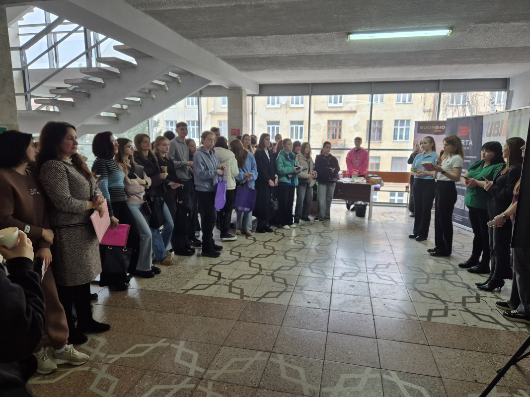 Фото із заходу у Львівській політехніці