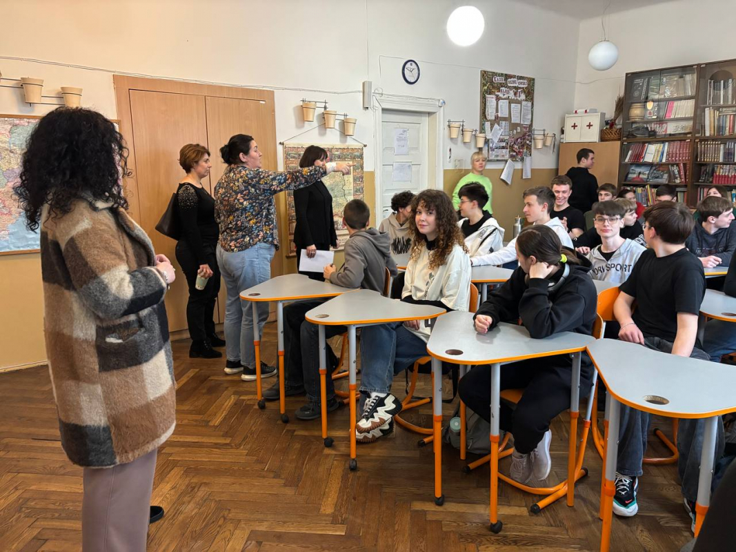 Фото з профорієнтаційного заходу