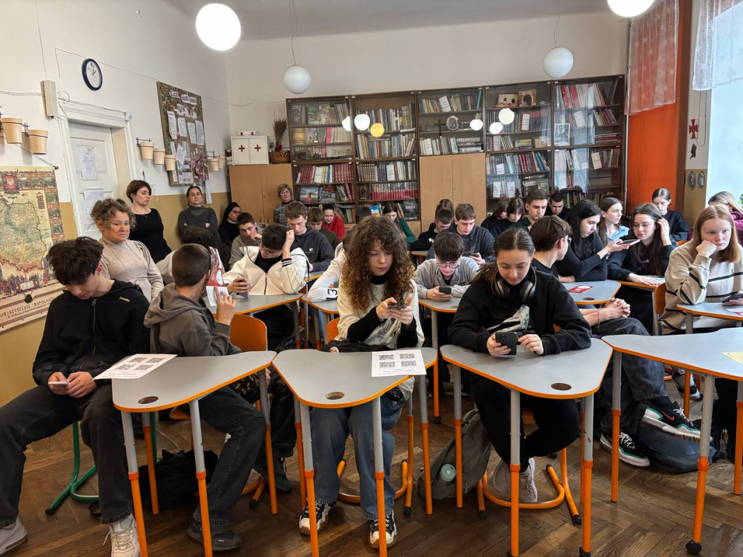 Фото з профорієнтаційного заходу