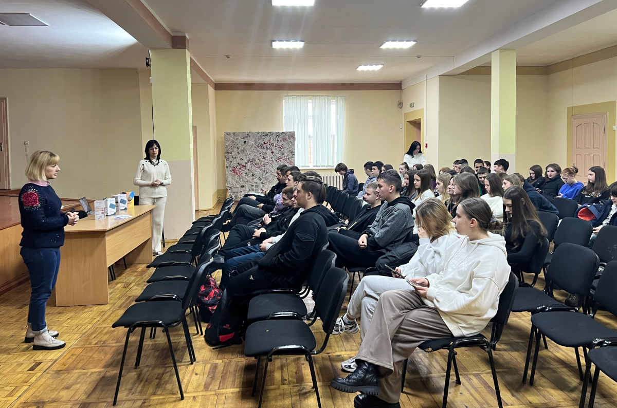 Фото з профорієнтаційного заходу