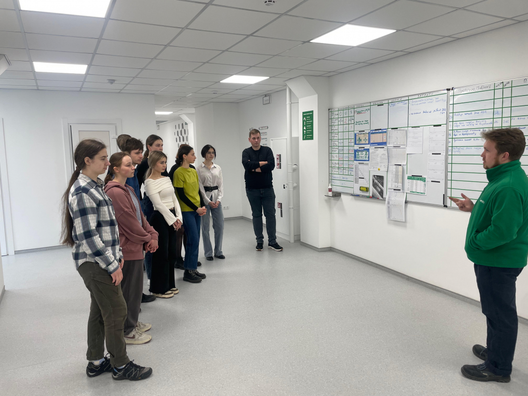 Фото з відвідин підприємства