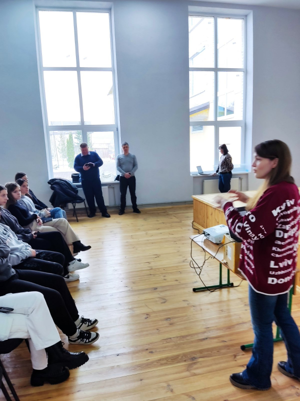 Фото з профорієнтаційного заходу