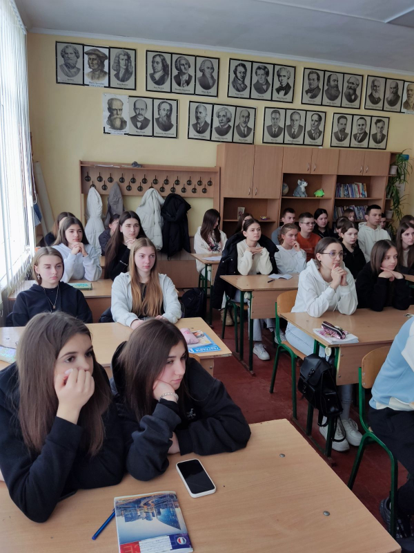 Фото з профорієнтаційного заходу