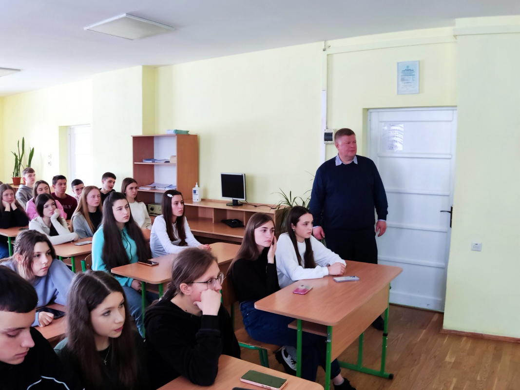 Фото з профорієнтаційного заходу