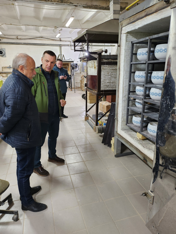 Фото з відвідин підприємства