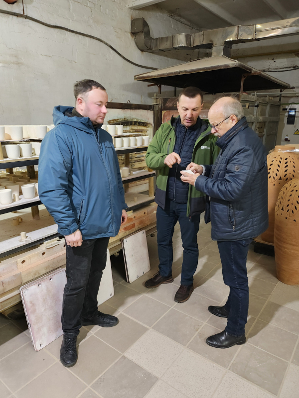 Фото з відвідин підприємства