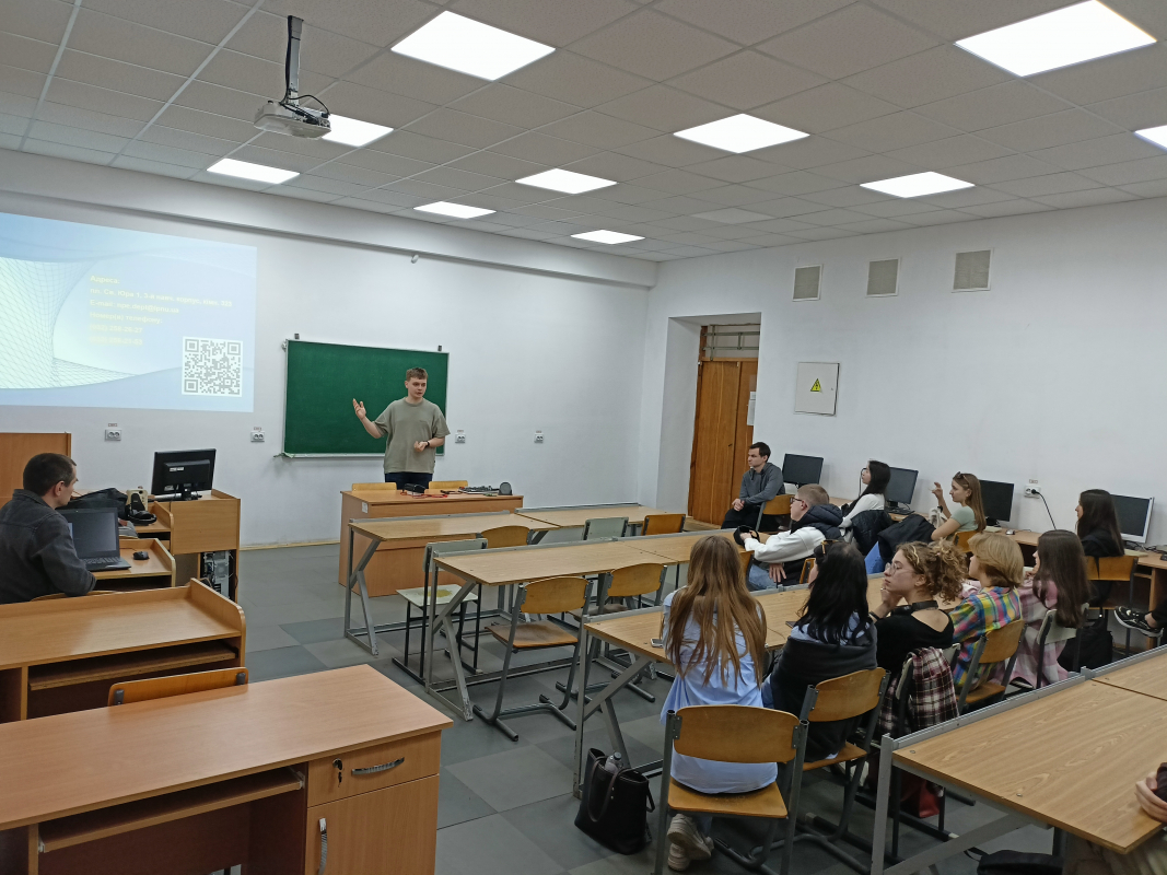 Фото з відвідин кафедри