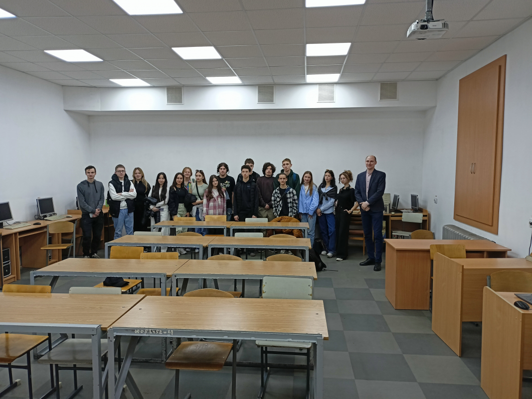 Фото з відвідин кафедри
