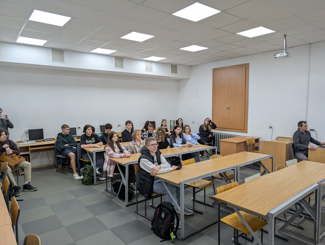 Фото з відвідин кафедри