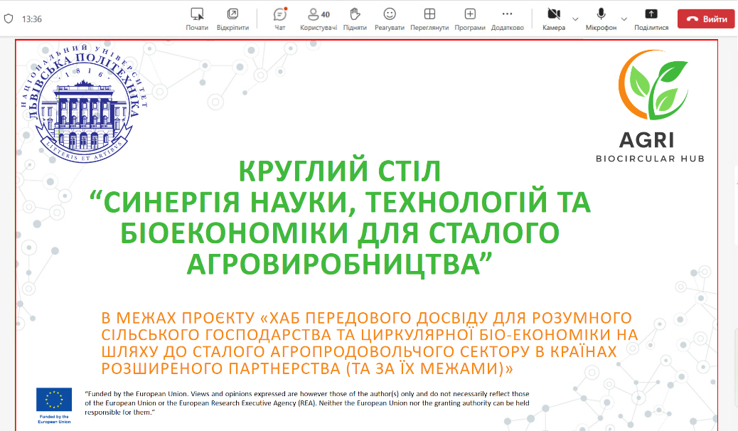 Скріншот з онлайн-заходу