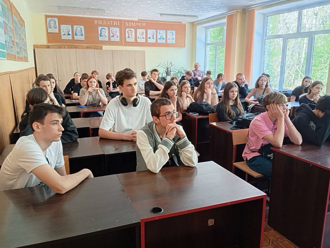 Фото з профорієнтаційного заходу