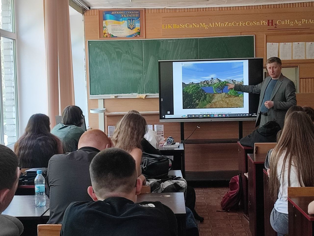 Фото з профорієнтаційного заходу