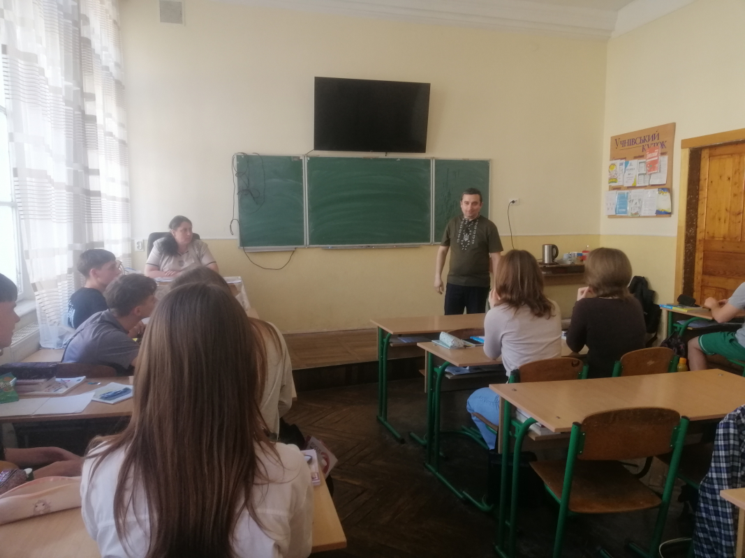 Фото з профорієнтаційного заходу