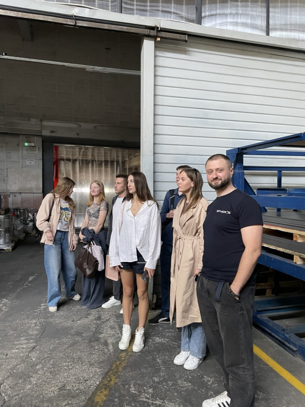 Фото з відвідин підприємства