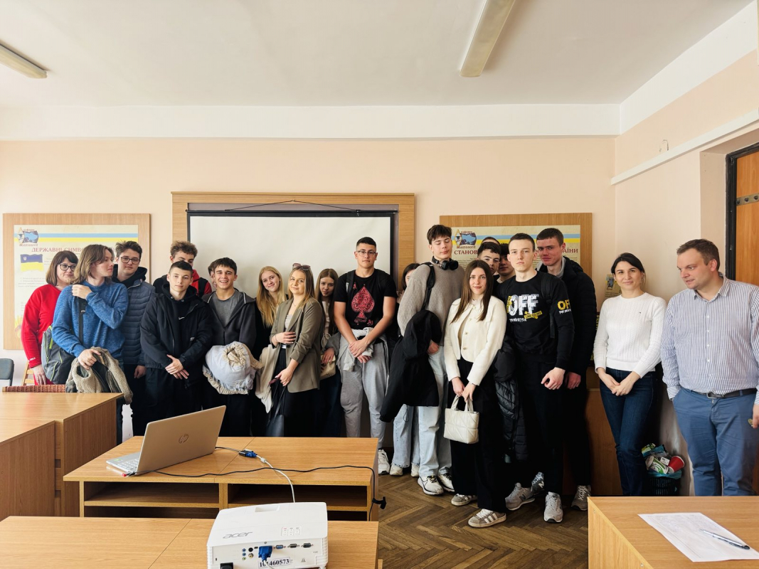 Фото з відвідин кафедри