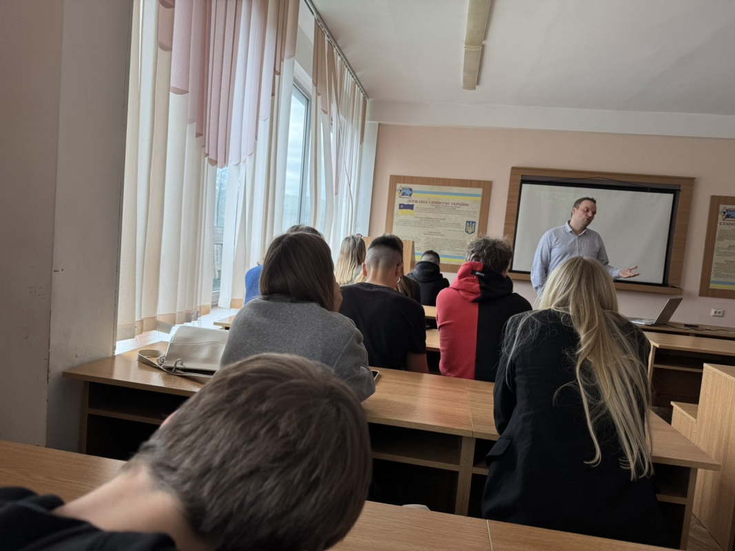 Фото з відвідин кафедри