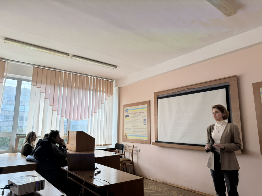 Фото з відвідин кафедри