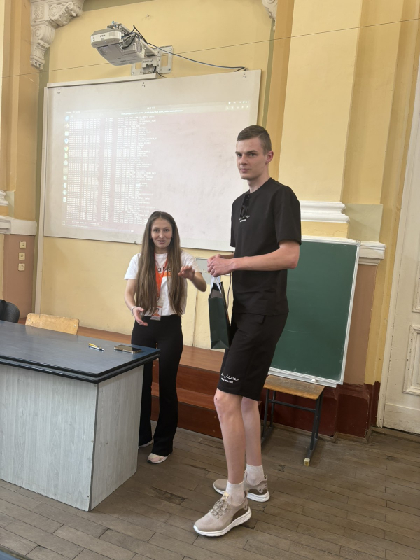 Фото із зустрічі у Львівській політехніці