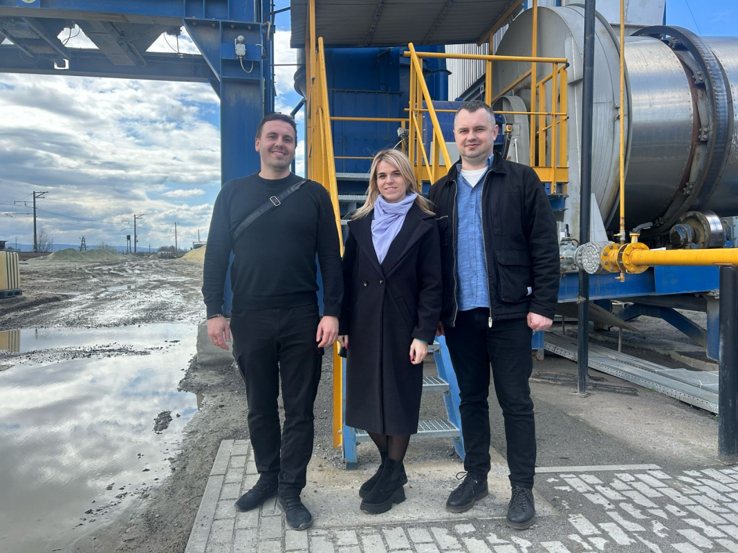 Фото з відвідин підприємства