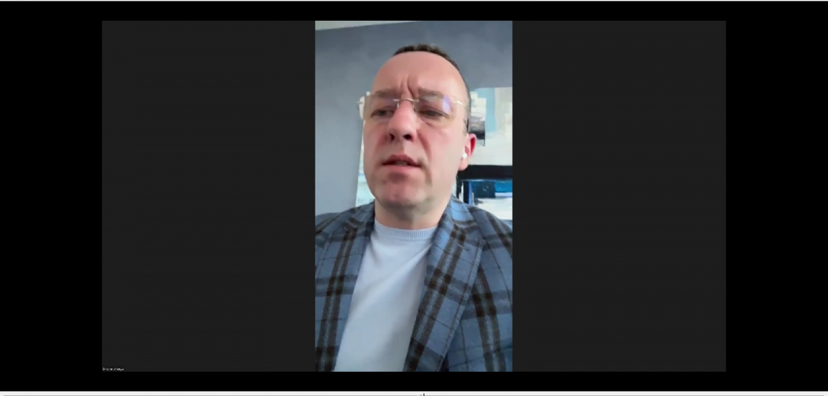 Скріншот з онлайн-конференції