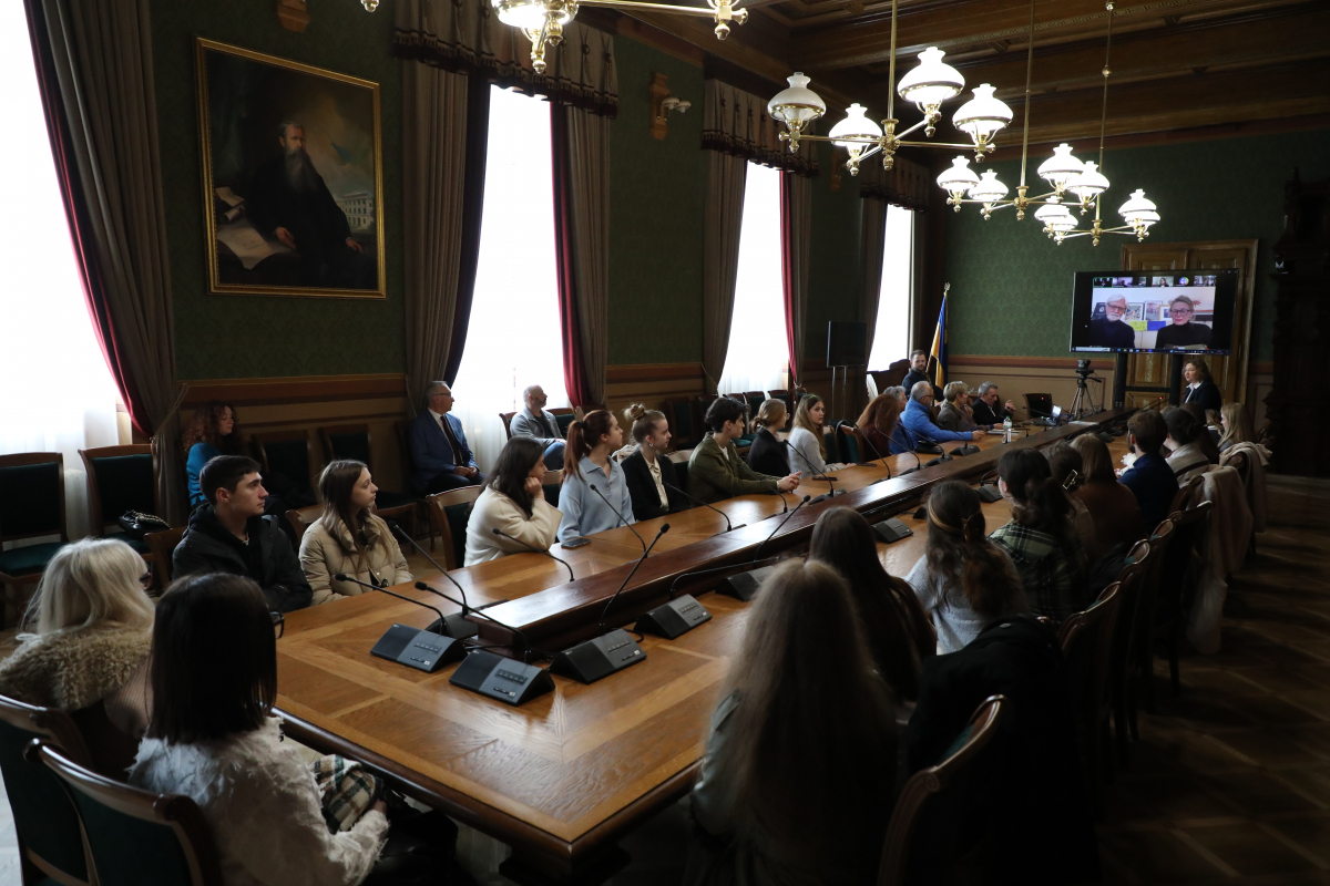 Фото з Днів італійської культури у Львівській політехніці