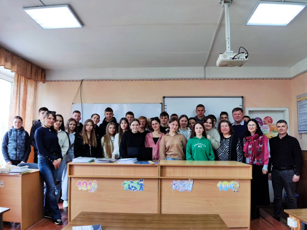 Фото з профорієнтаційного заходу