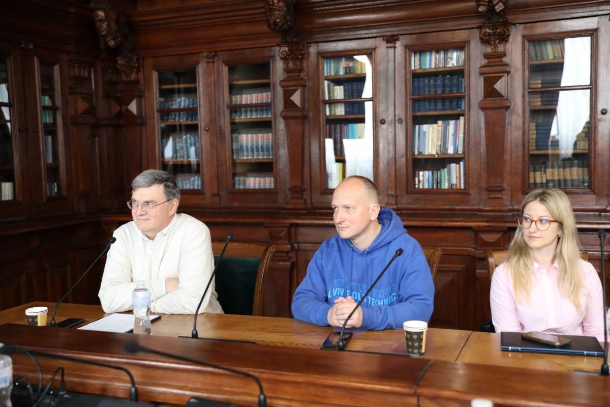 Фото із заходу у Львівській політехніці