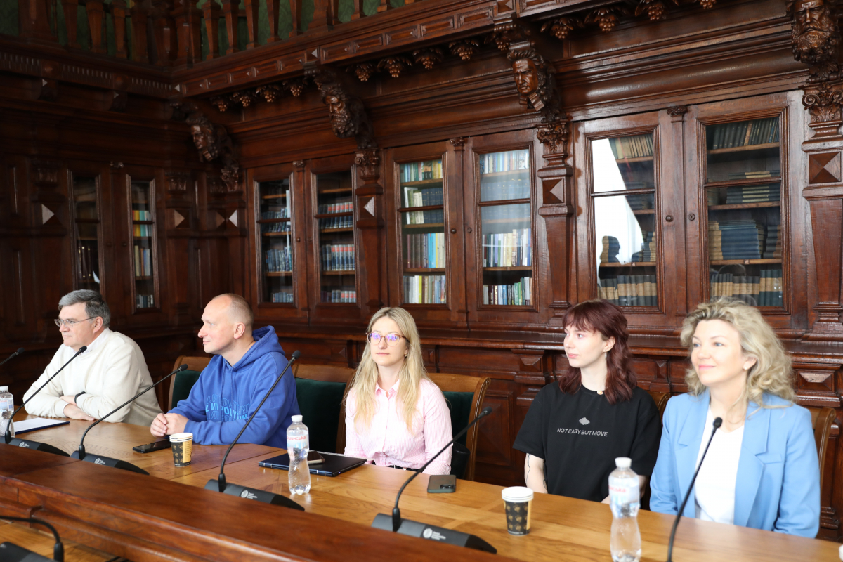 Фото із заходу у Львівській політехніці