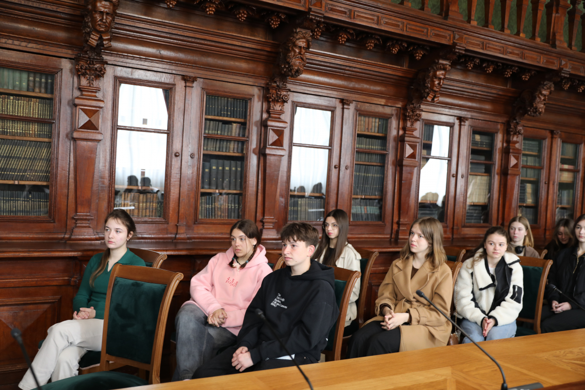 Фото із заходу у Львівській політехніці