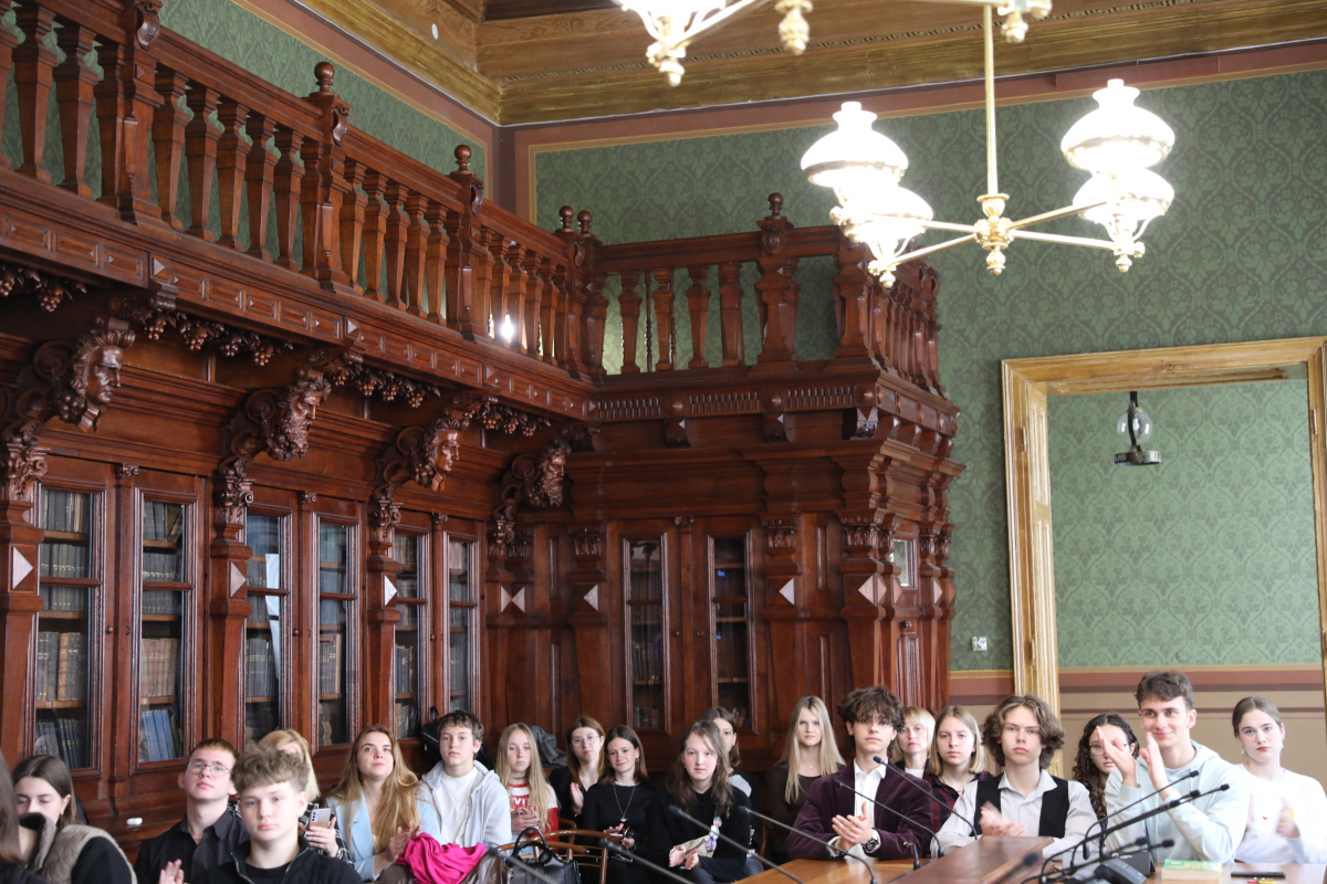 Фото із заходу у Львівській політехніці