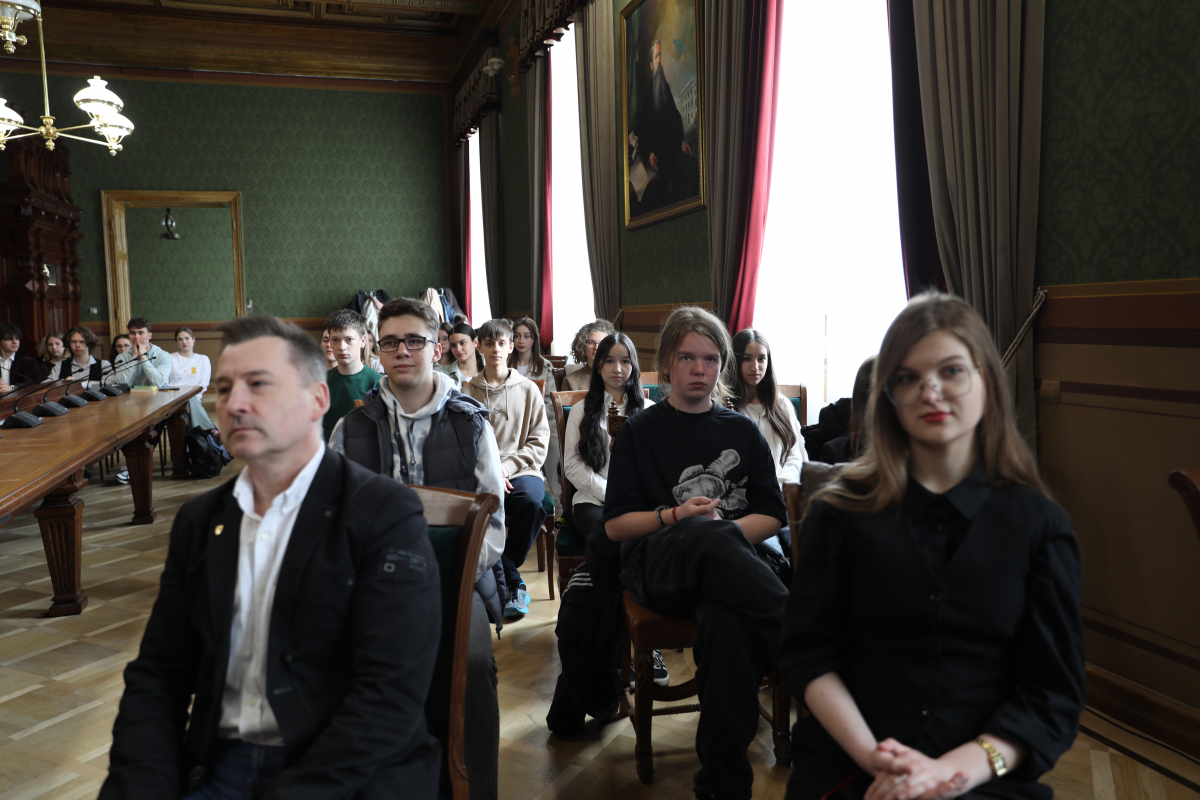 Фото із заходу у Львівській політехніці