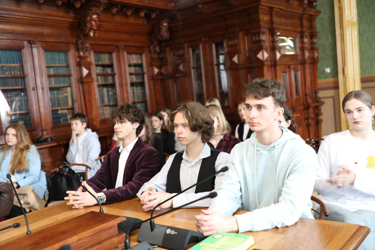 Фото із заходу у Львівській політехніці