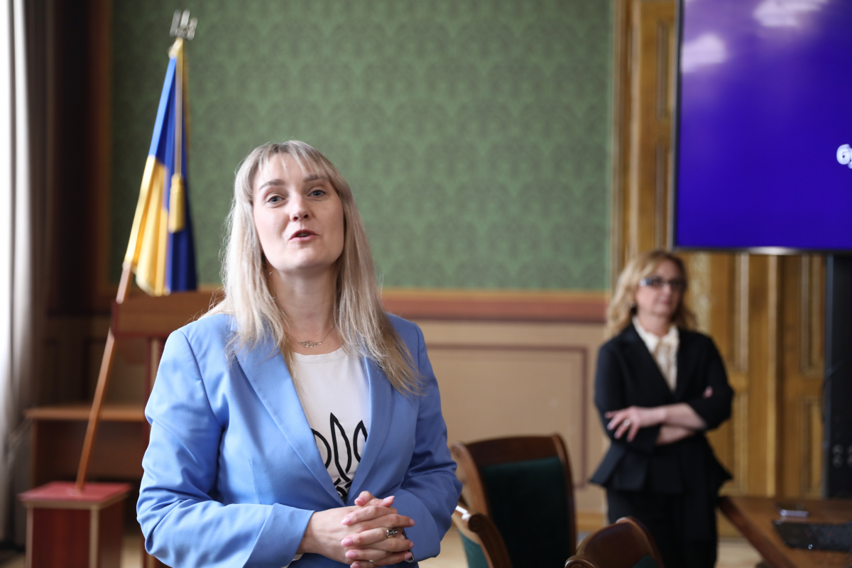 Фото із заходу у Львівській політехніці