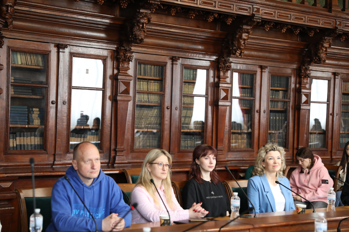 Фото із заходу у Львівській політехніці