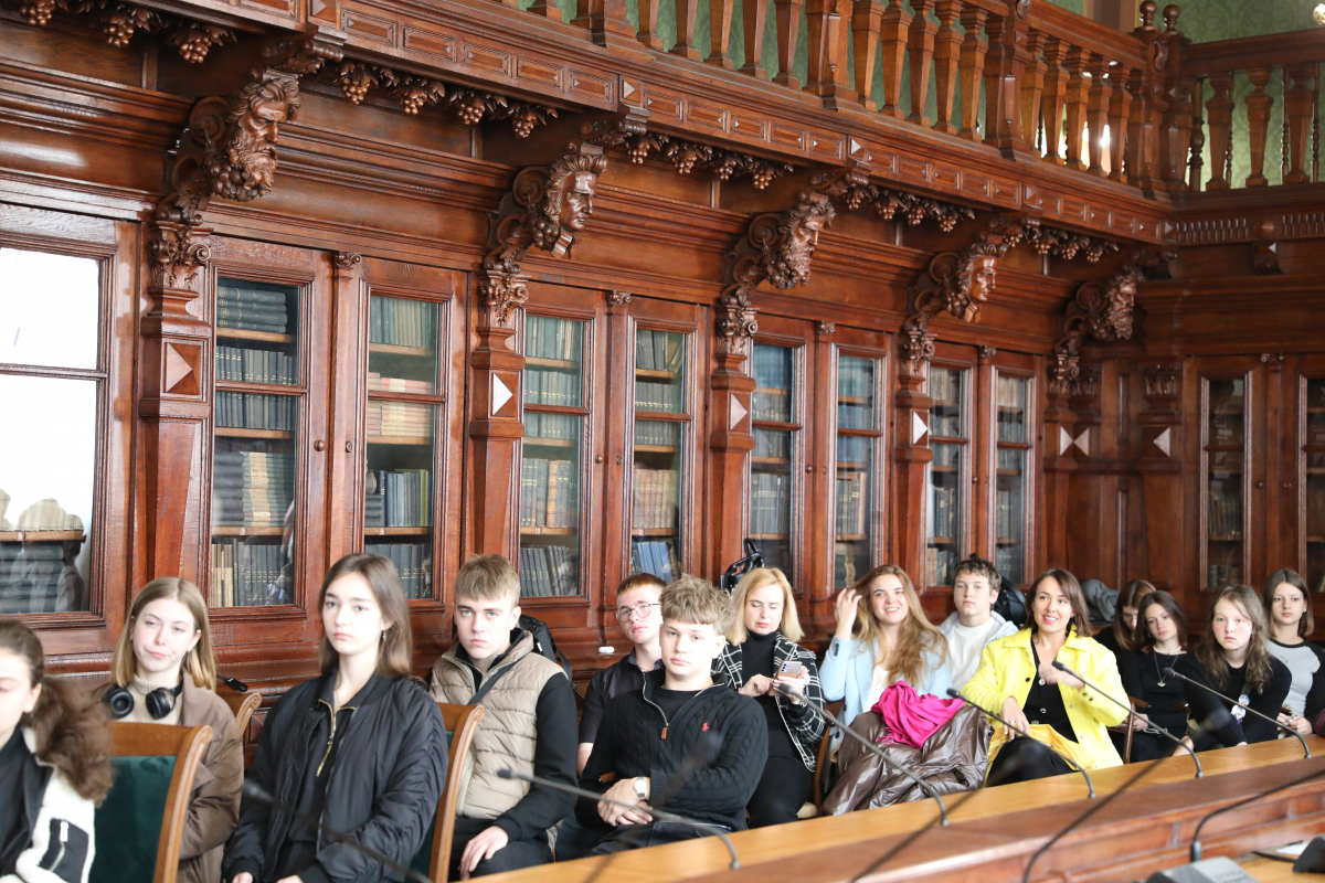 Фото із заходу у Львівській політехніці