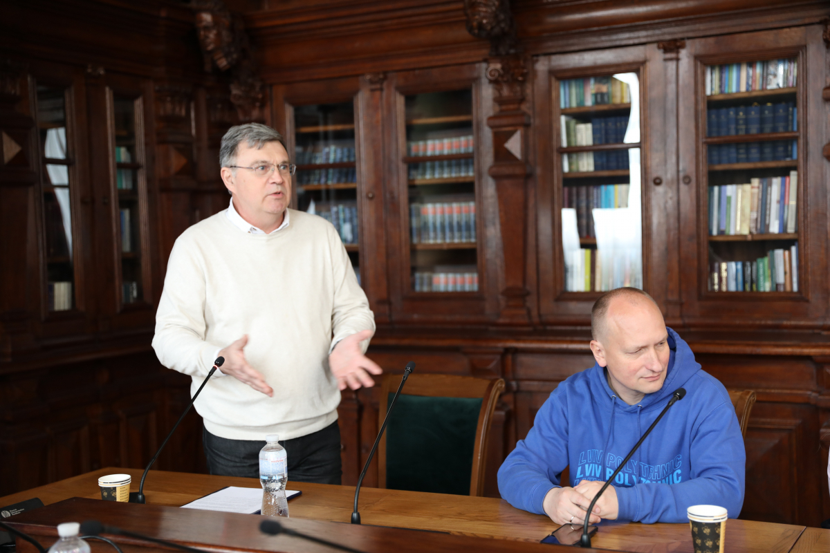 Фото із заходу у Львівській політехніці