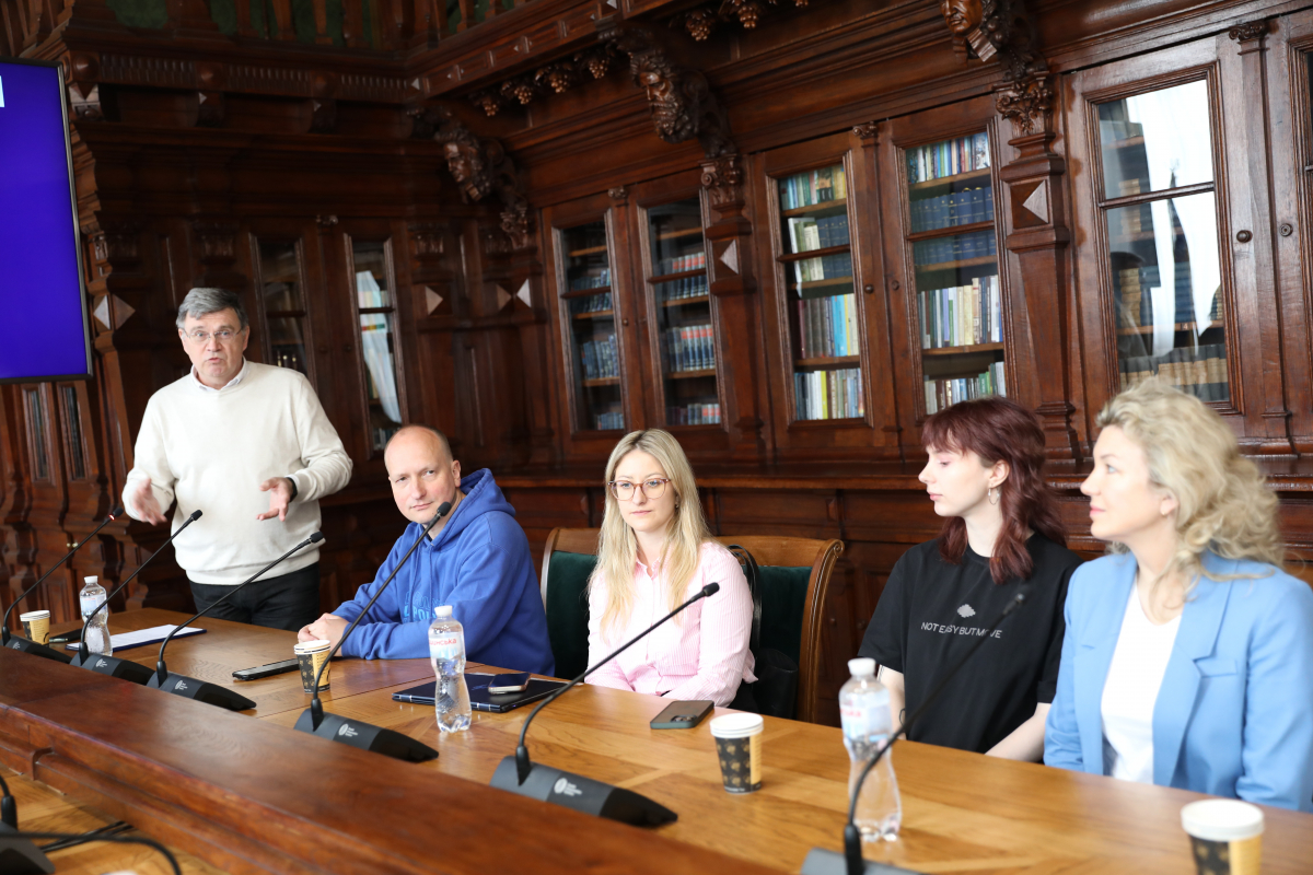 Фото із заходу у Львівській політехніці