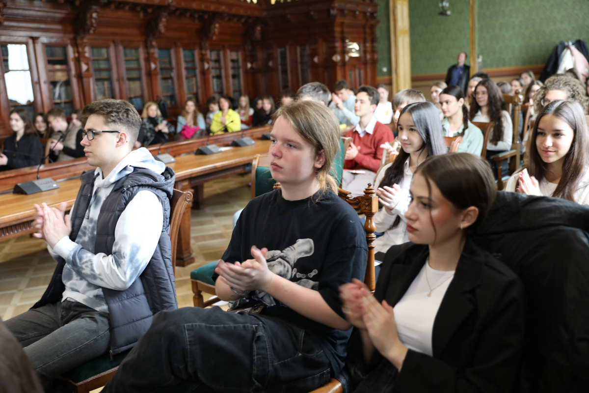 Фото із заходу у Львівській політехніці