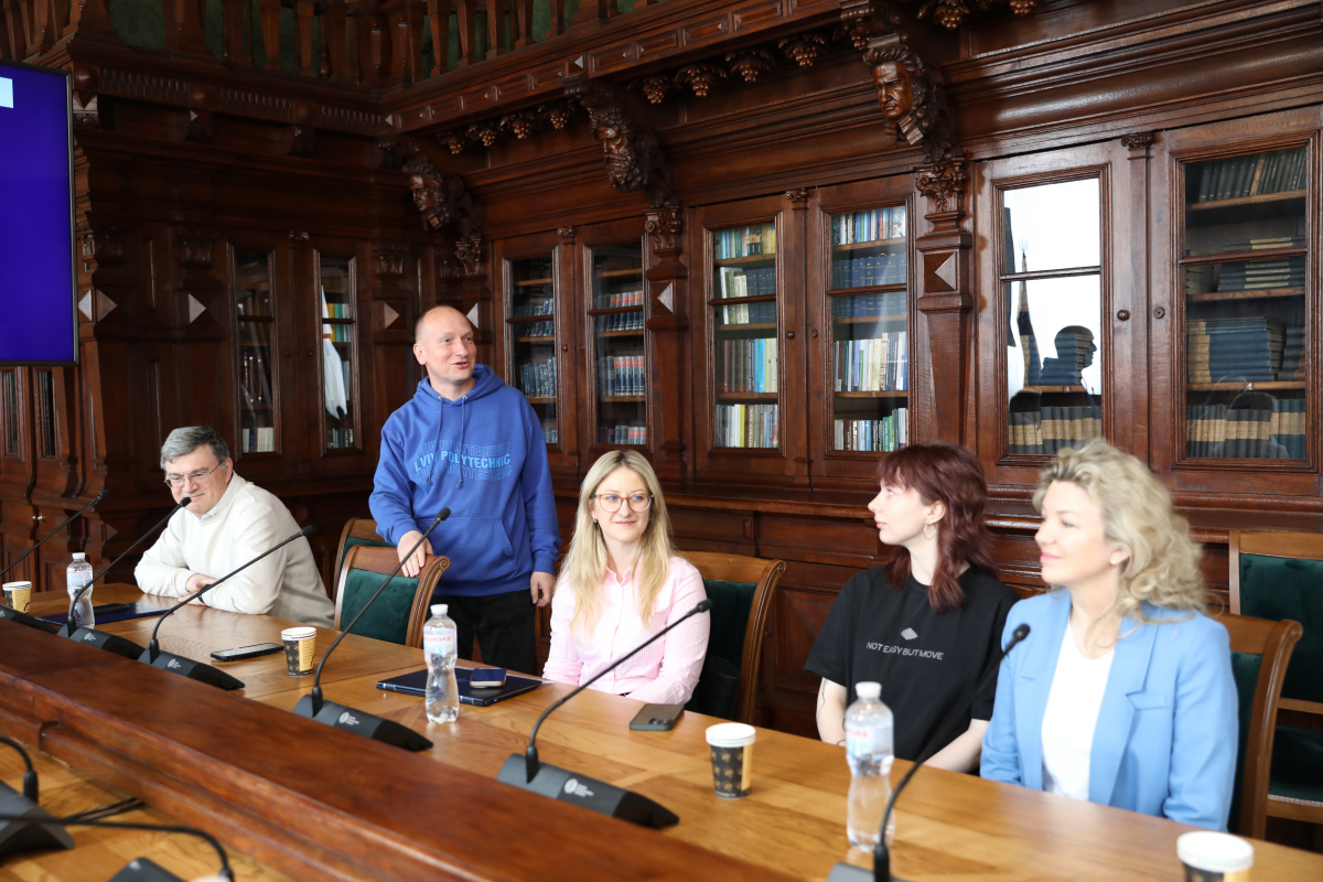 Фото із заходу у Львівській політехніці