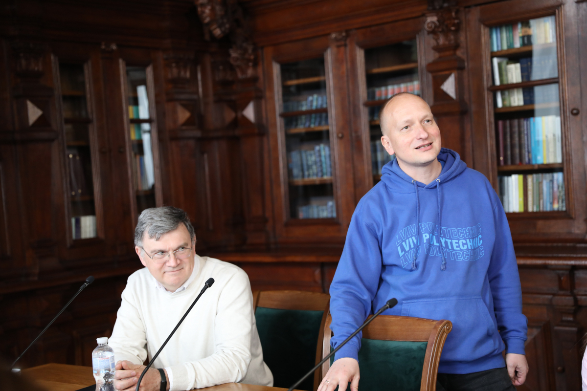 Фото із заходу у Львівській політехніці
