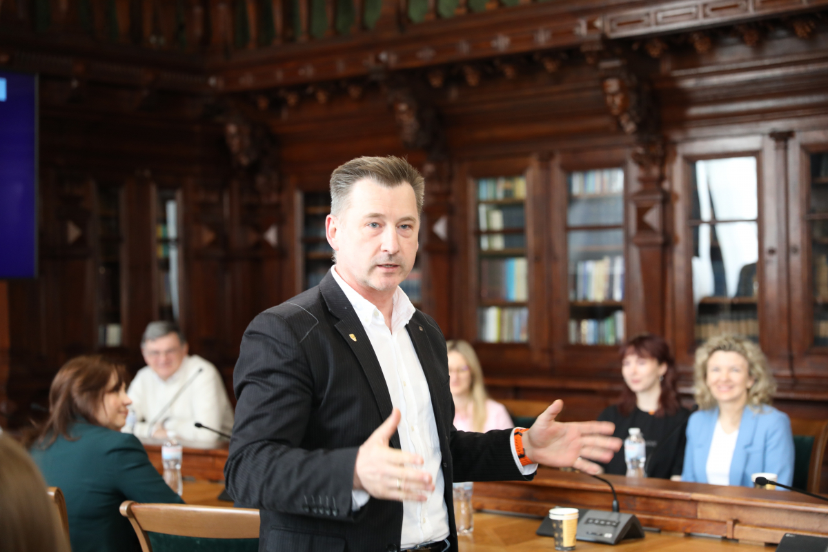 Фото із заходу у Львівській політехніці