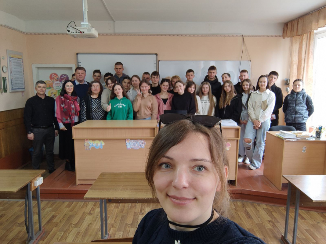 Фото з профорієнтаційного заходу