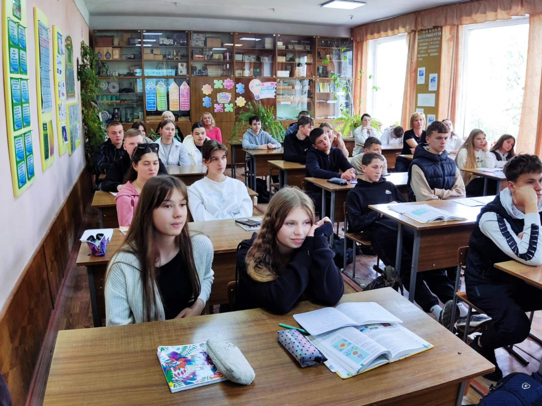 Фото з профорієнтаційного заходу