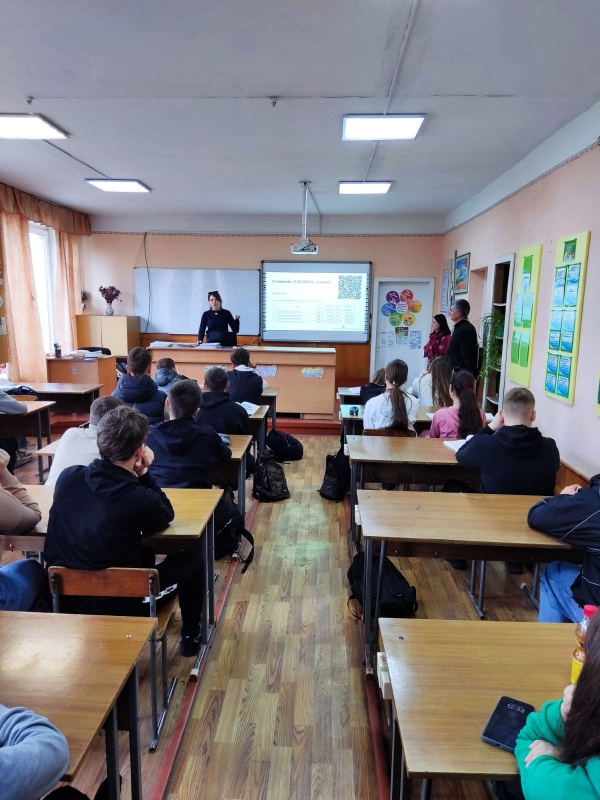 Фото з профорієнтаційного заходу