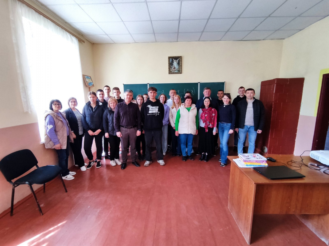 Фото з профорієнтаційного заходу