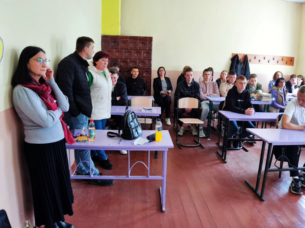 Фото з профорієнтаційного заходу