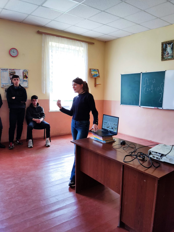 Фото з профорієнтаційного заходу