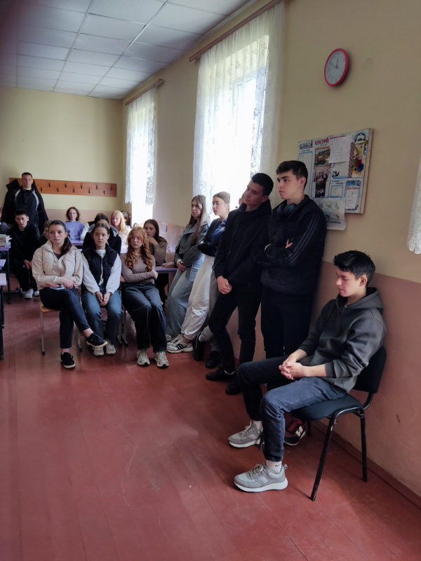 Фото з профорієнтаційного заходу