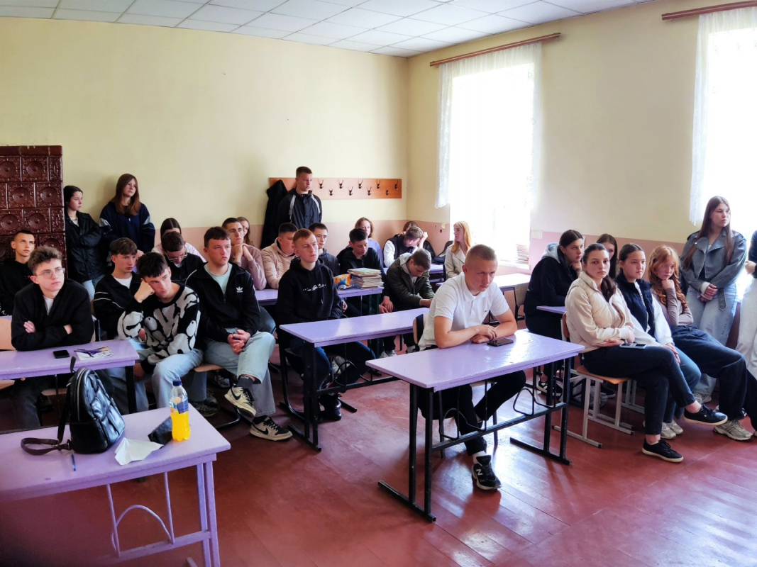 Фото з профорієнтаційного заходу