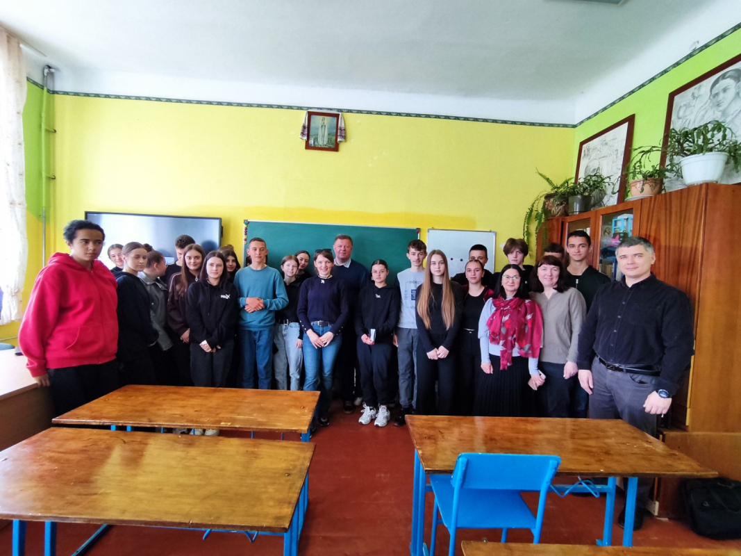 Фото з профорієнтаційного заходу